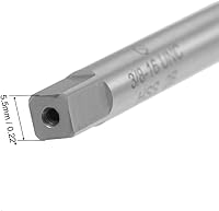 Vista 4 de uxcell Macho de la máquina 3/8-16 UNC Rosca 2B Clase 3 Flautas Tornillo de acero de alta velocidad roscado herramienta de roscar