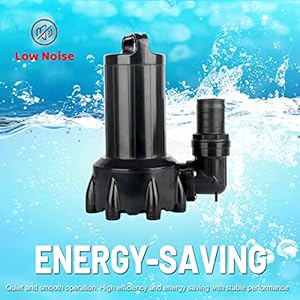 Large 5000GPH Pond Pumps Submersible Outdoor Inline Pump Pond High Head Water Pump for Garden Waterfall Fountain Water Circulation Pump for Koi Fish Pond Large 5000GPH Pond Pumps Submersible Outdoor Inline Pump Pond High Head Water Pump for Garden Waterfall Fountain Water Circulation Pump for Koi Fish Pond