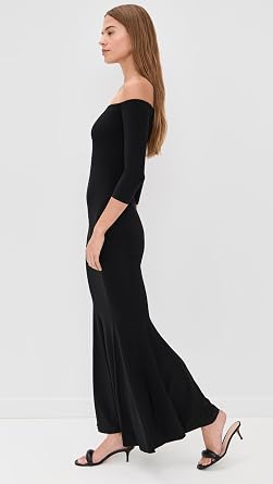 Norma Kamali Women's Kamali Kulture Off Shoulder Fishtail Gown