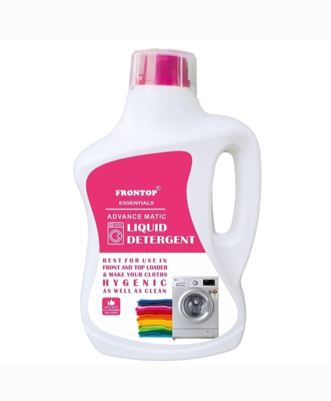FRONTOP 5 Litres Fluff Liquid Detergent for Washing Machine Front Load Top Load Multi-Fragrance Liquid Detergent (5000 ml) (B0DCGNS1Z8) Amazon Price History, Amazon Price Tracker