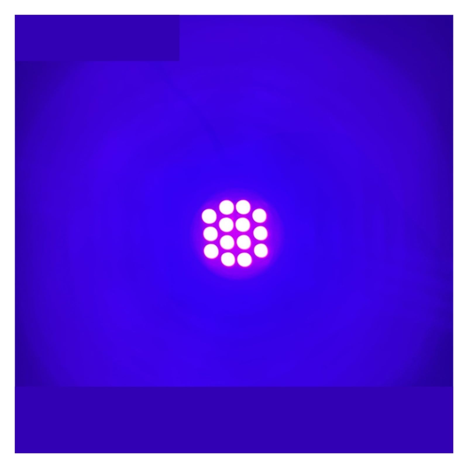 Lámpara de curado LED UV de aceite verde/placa de circuito de resina UV refrigerada por aire portátil de 20x20mm en laboratorio de investigación Curado eficiente de múltiples usos(Black_395nm)