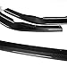 HK5 3pcs Real Carbon Fiber ST-Style Front Bumper Lip Spoiler Body Kit Compatible with 2022-2025 Subaru WRX 2023 2024