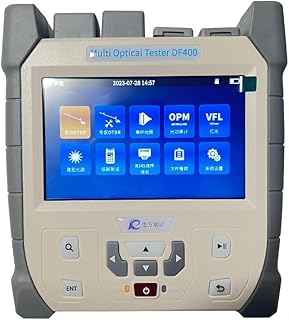 DFBURZZ DF-400 OTDR with 4.3-inch Touch Screen, OPM,LS and VFL for FTTx Installation