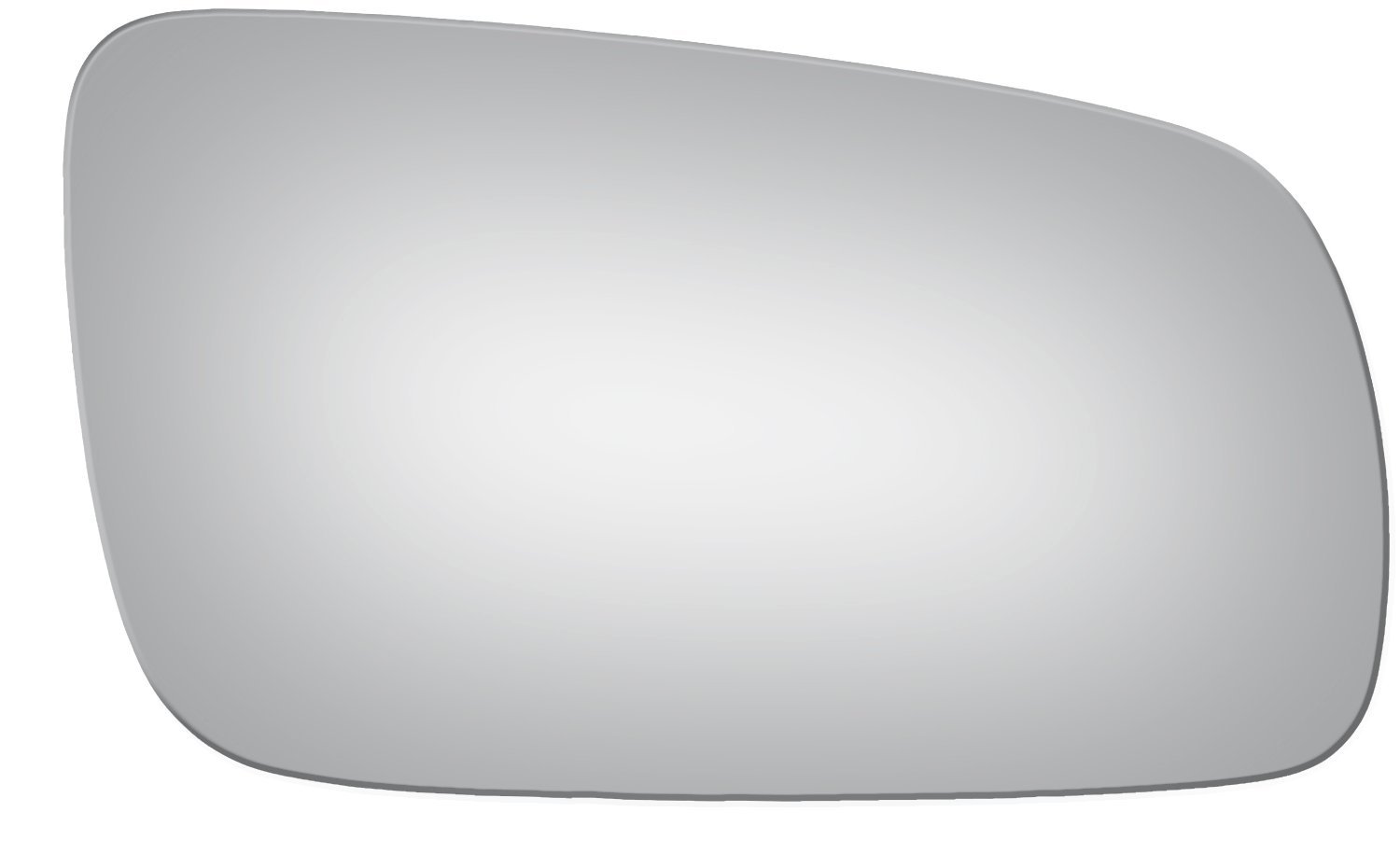Burco Right Passenger Side Convex Mirror Glass Replacement Lens (Mount Not Included) Compatible with 98-03 Volkswagen Passat