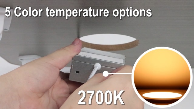 HONZIN 12-Pack 4 Inch 5CCT LED Recessed Slim Pot Lights With Night Light – 2700K-5000K Selectable, 9W 750LM Dimmable, IC Rated