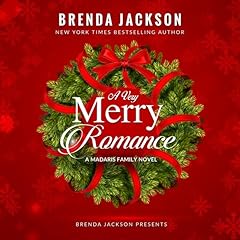A Very Merry Romance Audiolibro Por Brenda Jackson arte de portada