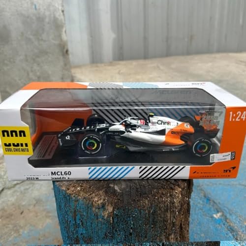Modelo de coche F1 MCL60 1:24 para colección 2023 miniatura 5