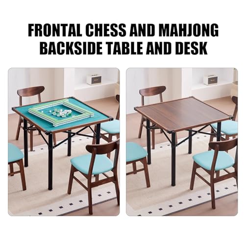 Table de jeu pliable 4 joueurs gain de place maison - 3