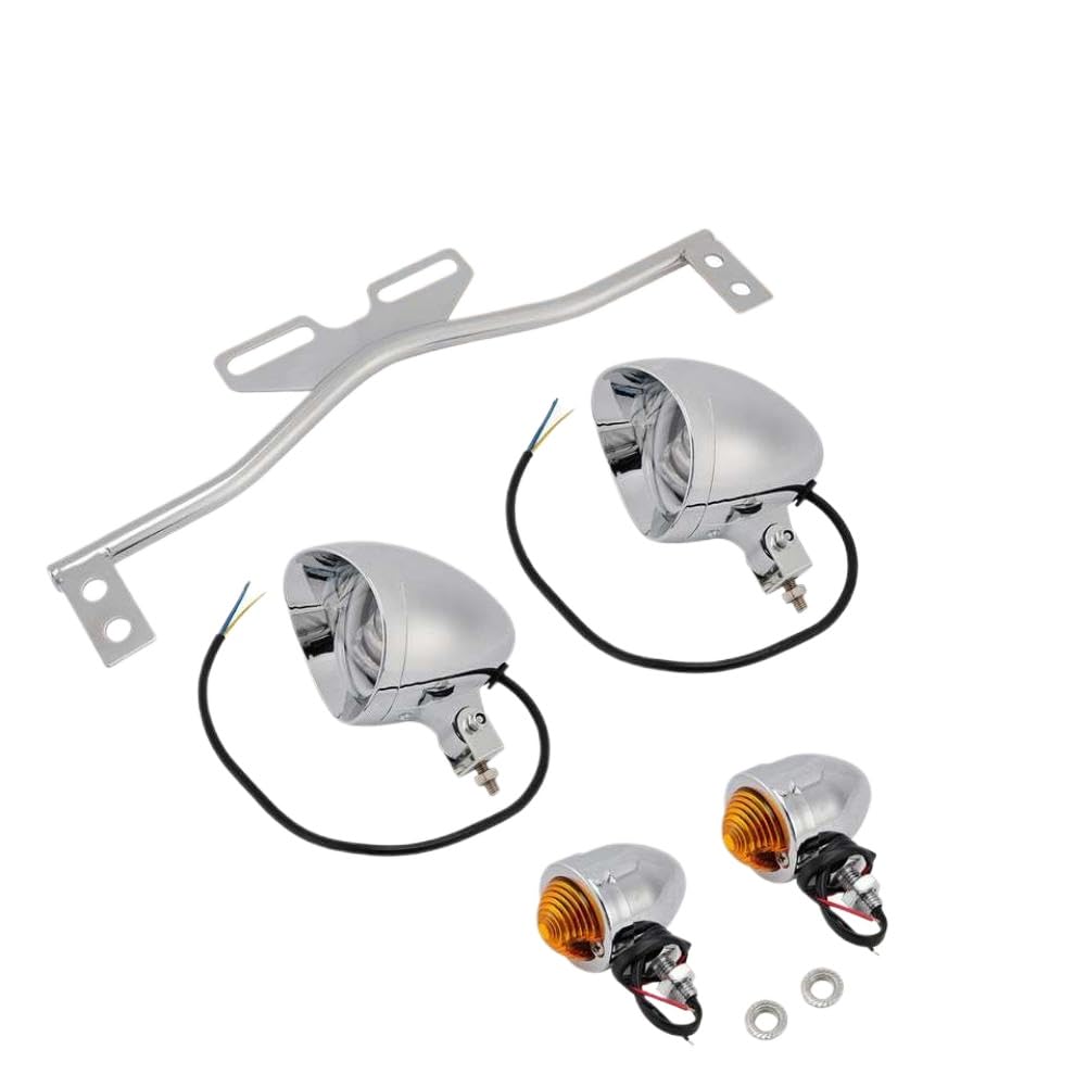 Motorcycle Spotlight Headlight Fog Beam Compatible with Motorcycle Scooter