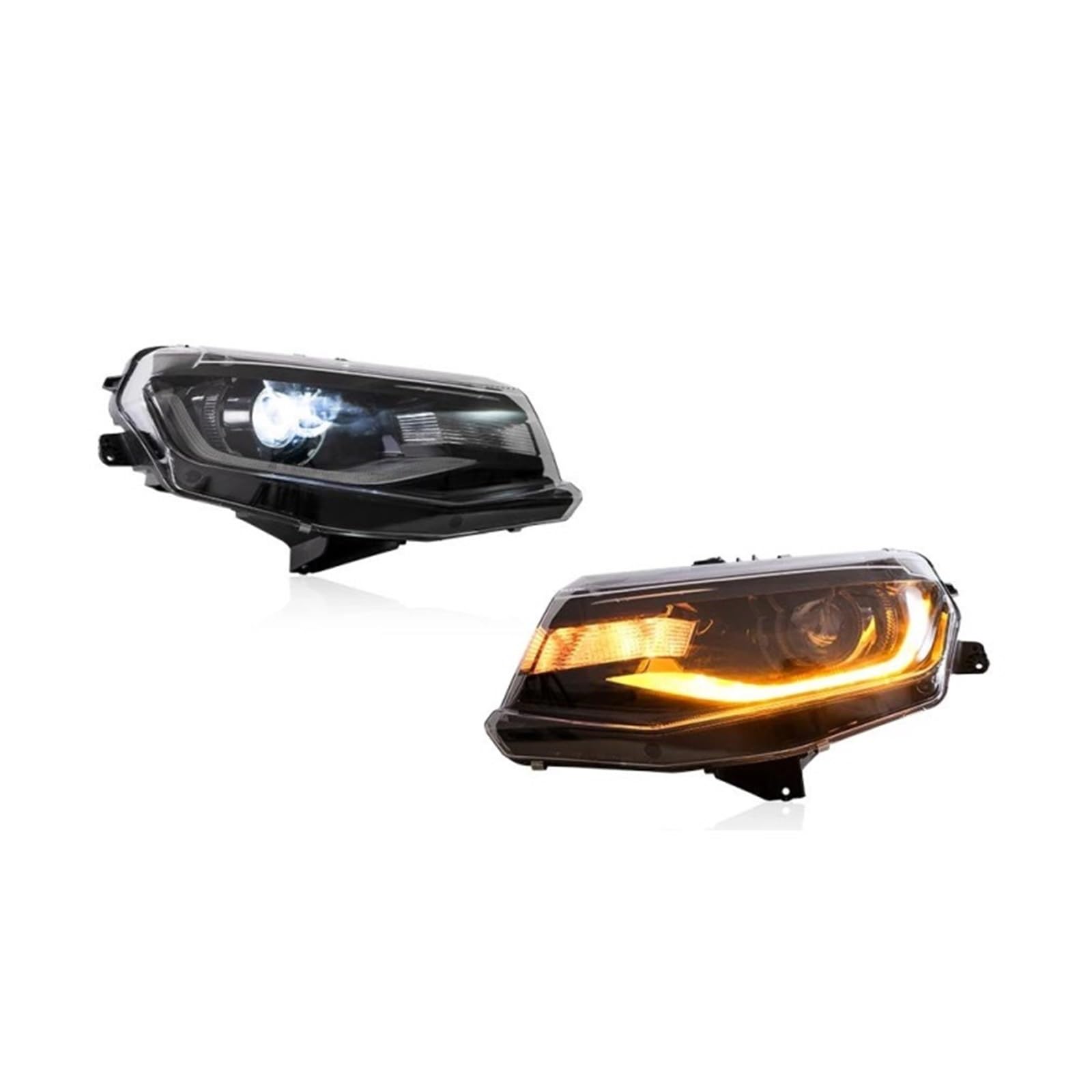 Faro Dell'auto Per Chevorlet Per Camaro 2016-2022 | Gruppo LED Lampada Frontale DRL Fari Indicatori Di Direzione(Guidatore mancino)