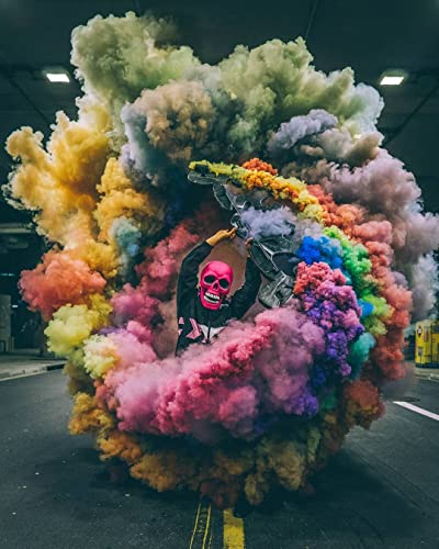 Enola Gaye WP40 Smoke Grenade: Wire Pull® Coloured Smoke Flare Bomb Ideal for Weddings ~ Gender Reveal ~ Photography ~ Special Effects (Purple) - Image 9