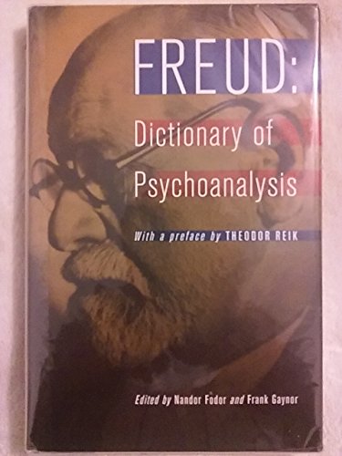 Freud: Dictionary Of Psychoanalysis 0760753016 Book Cover