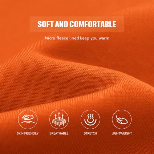 Image of MANTORS Mens Fleece Jackets Contrast Hoodies Lightweight Sweatshirt Color Block Jacket Coats