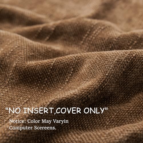 Housse de coussin lombaire en chenille douce avec fermeture éclair invisible - 6