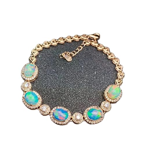 Bracelet opale argent 925 authentique, l'excellence des bijoux d'exception au féminin