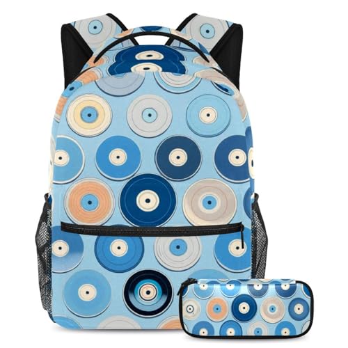 Sac à dos et trousse à crayons ensemble ergonomique pour garçons et filles
