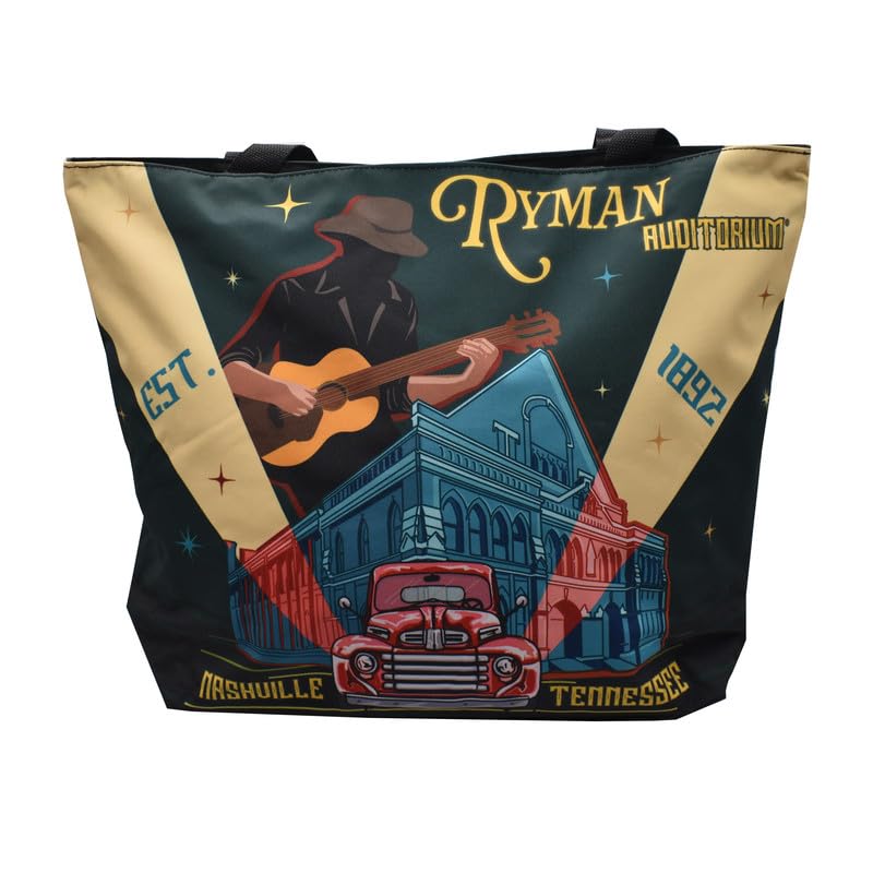 Grand sac cabas Ryman Red Truck Mid-South Products en toile rouge