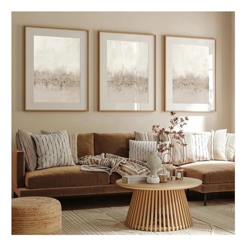 Affiches impressions HD sur toile aquarelle abstraite moderne scandinave 3 pièces
