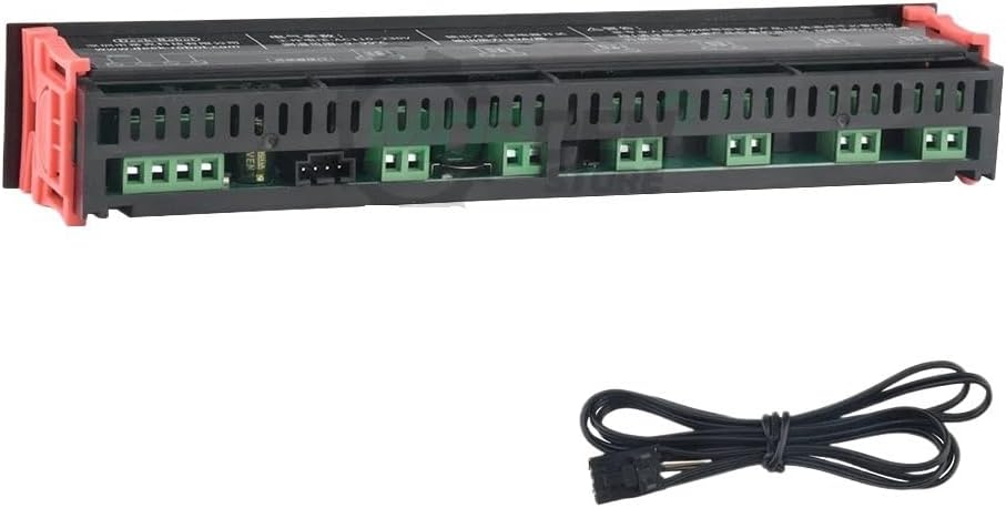 AC110-230V Thermostat Temperature Controller Thermometer 6- Channel Output for Aquarium Heating Cooling Controller