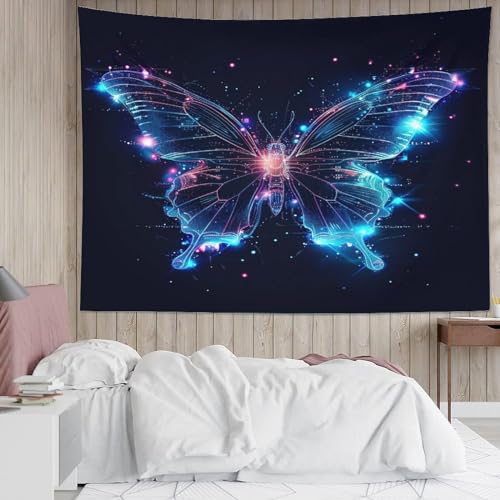 Motifs 3D d'insectes tenture murale pour masquer mur abîmé