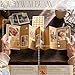KJULYW Sister Gifts Small DIY Scrapbook Album 4.8x7 Inch, Sister Mother's Day Birthday Gifts, Sisters Are Like Stars Stretchable Accordion Foldable Photo Scrapbook Memory Book