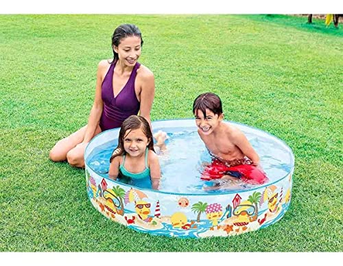 Image of Intex Swimming Pool Circular Armable Ducklings 122 X 25 Cm 58477NP