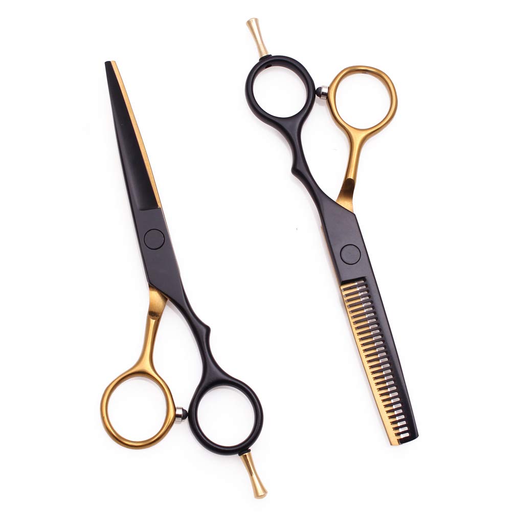 Ciseaux de cheveux 6 pouces et ciseaux de barbier amincissants pour outils de coiffure 1771