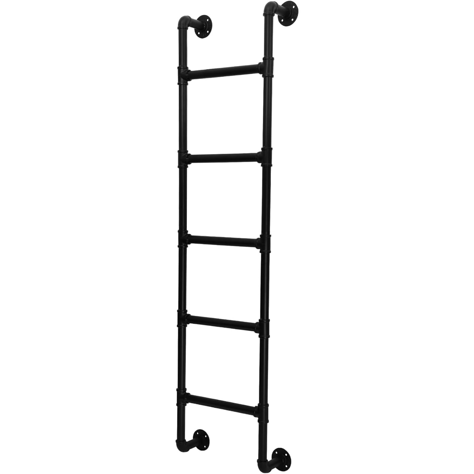 Échelle de secours pour puits de lumière en fer forgé sur mesure supportant 150 kg