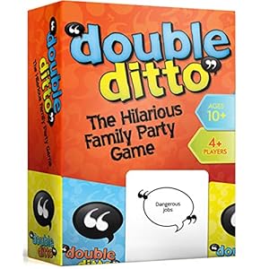 Double Ditto – a Hilarious Award-Winning Family Party Game for 4-20 Players (Ages 8 and up)