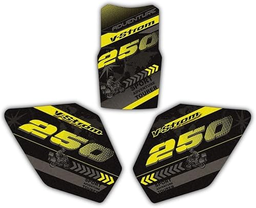 Miniatura 1 de Frosted Motorcycle Accessories Sticker Decal Kit Fuel Tank Pad Protector Anti Slip for Su&amp;zuki V Strom DL 250 VS&amp;trom DL250 Motorcycle Decals