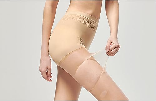 Miniatura 5 de RSBSforLegs Mallas transparentes ultrafinas 1D para mujer, leggings invisibles ultrafinos, adelgazantes, ajuste perfecto