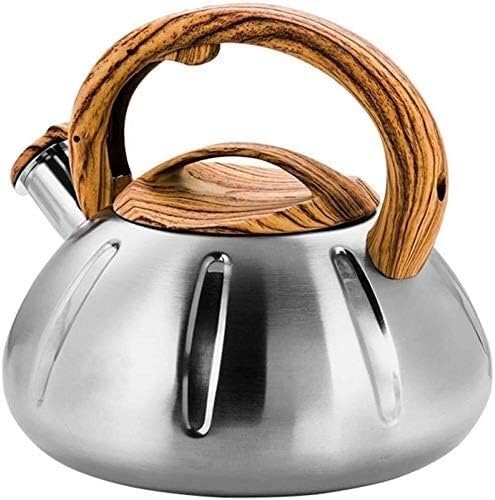 Czajnik indukcyjny ze stali nierdzewnej 3L, elektryczny, gazowy, z gwizdkiem, czajnik do herbaty, kuchenka gazowa, płyta indukcyjna, uniwersalna. (Size : 2.5l)