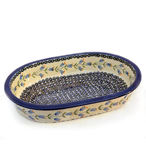 Original Bunzlauer Schichtauflaufform oval 32 cm (Dekor Agnes) Cover