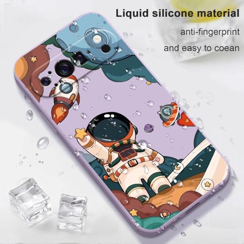 Coque Pixel 9 Pro XL motif floral antichoc et design astronaute