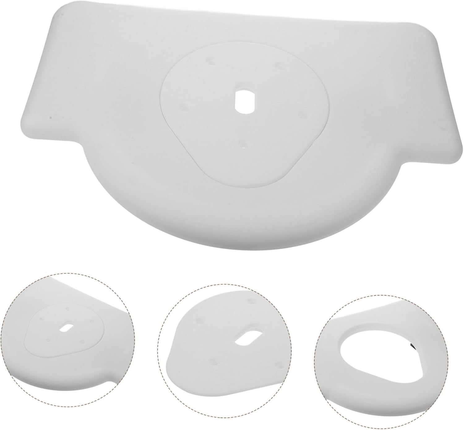 Didiseaon Walker Toilet Seat for Seniors Bath and Shower Seat Blow Molded Design Easy to Install Compatible Walkers Lightweight and Sturdy Support for Use