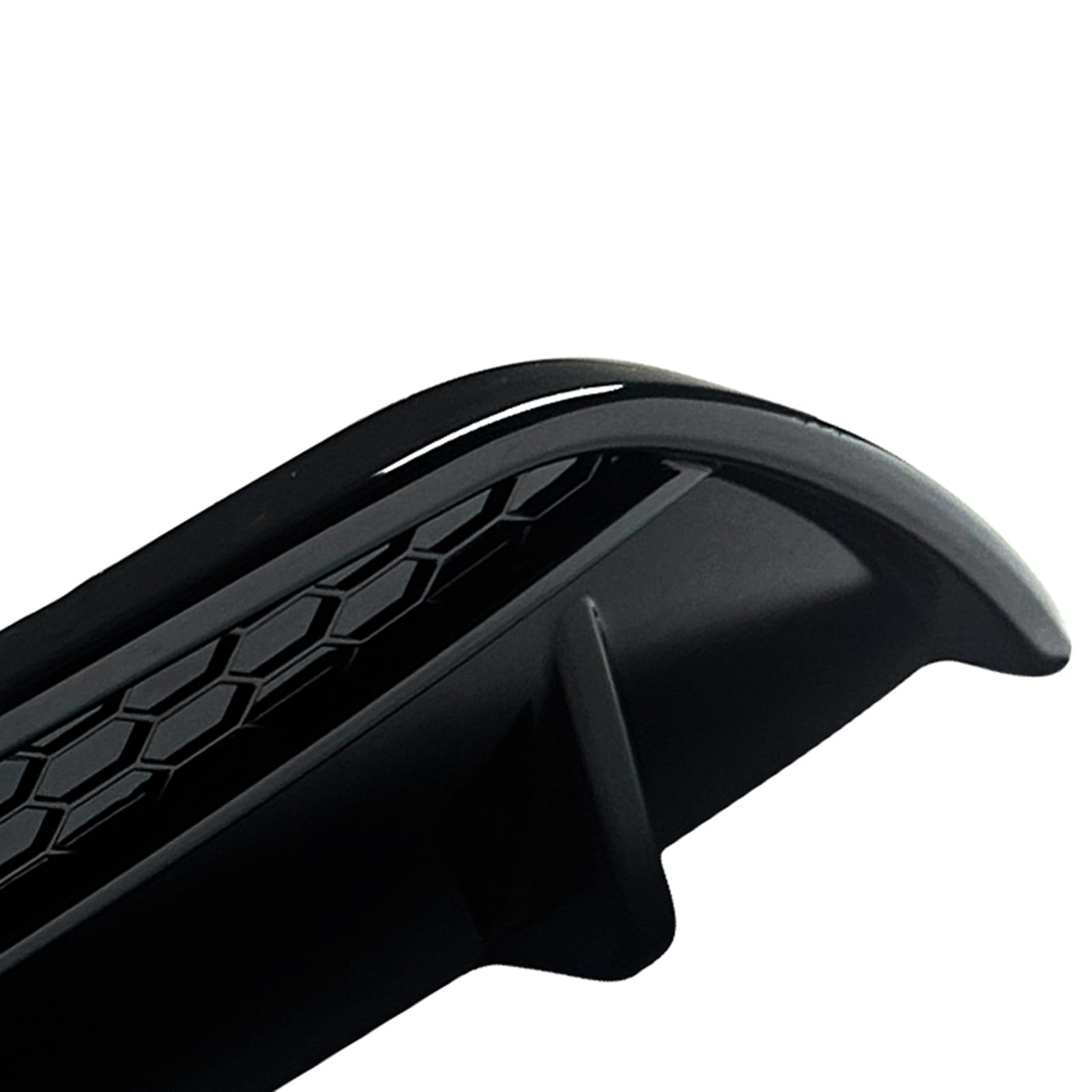 Diffusore labbro paraurti posteriore kit carrozzeria per Alfa Romeo Stelvio 2017-2024 nero lucido/aspetto fibra di carbonio