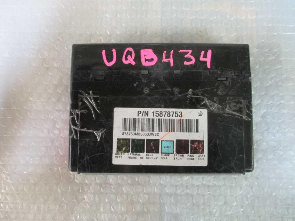 Body Control Module BCM Fits 07-11 13 Tahoe Sierra 2500 Pickup 15878753