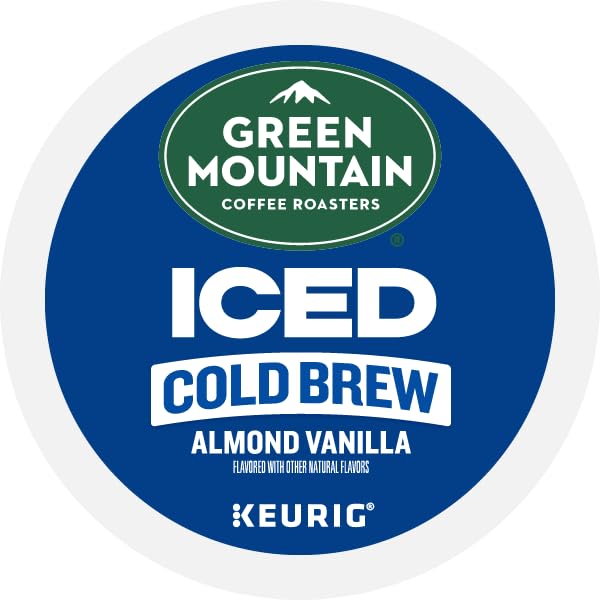Green Mountain Coffee Roasters, Almond Vanilla Cold Brew, Keurig Single-Serve K-Cup Pods, 10 Count - image 1