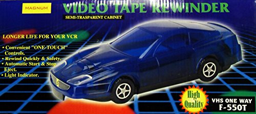 MAGNUM F550T VHS Video Tape Rewinder (Color Red)