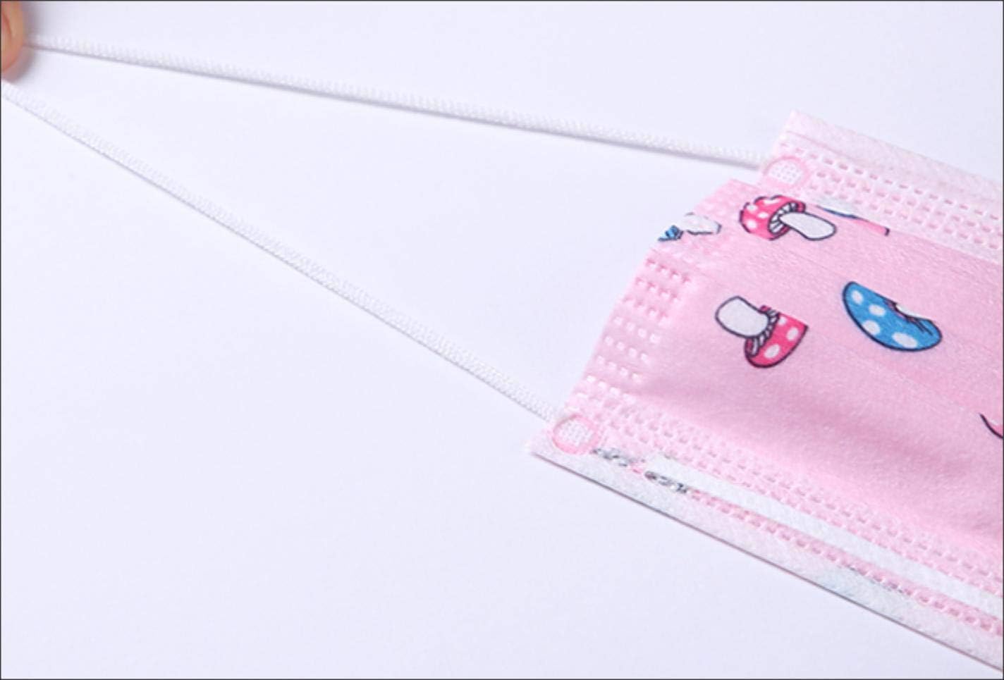 ハンドメイドインナーマスク子供用3枚 接触冷感さくらんぼ柄と星柄