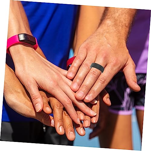 Anillos de silicona para ejercicio Kisangel 10 piezas miniatura 5