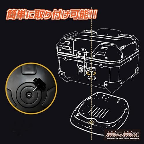 E520 トップケース 45L グリーン - 画像 7