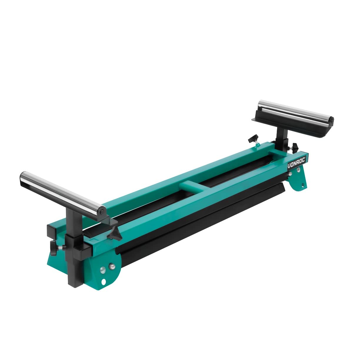 VONROC Soporte de ingletadoras - Base universal - Ajustable en altura y anchura - Capacidad de carga de 150 kg