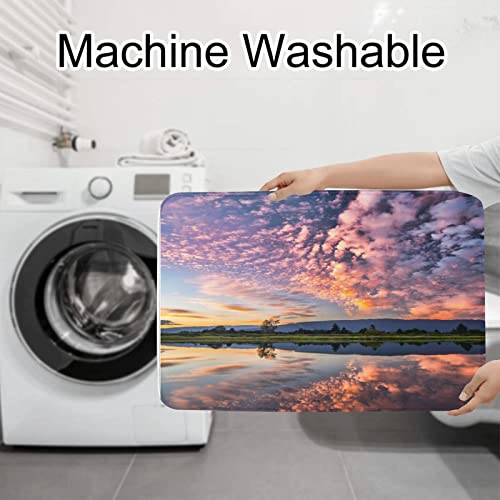 Badematten Set 3 Teilig,Toilettenmatte Set,3Er Badgarnitur Badezimmer Matte Set Dusch Bade Matte Vorleger Teppich 3D… – Bild 7