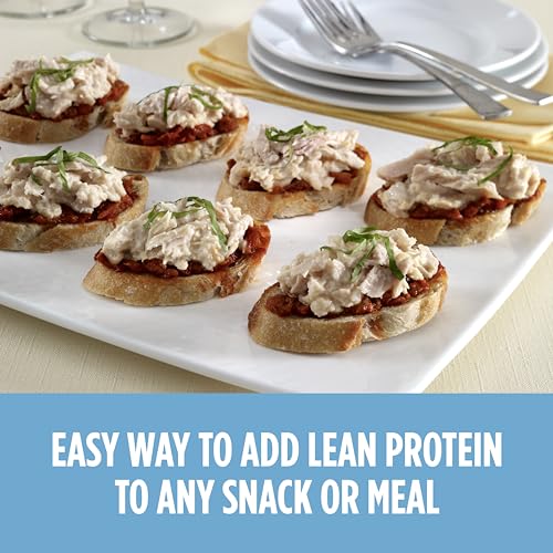 Image of StarKist Albacore White Tuna in Water, 6.4 oz Pouch Ready to Eat Wild Caught Tuna, 19g Protein & 90 Calories Per Serving, Gluten Free, Soy Free, Kosher, Perfect for Meals & Snacks (Pack of 6)