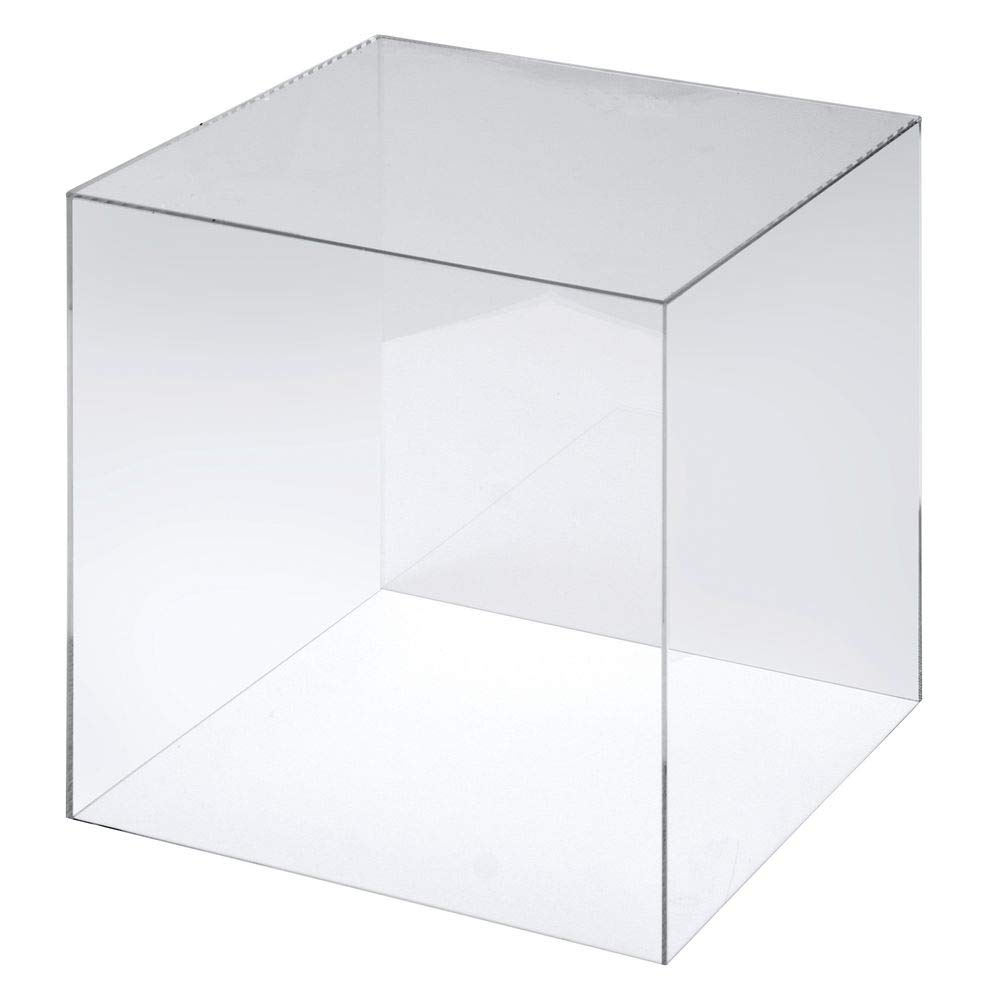 Display Cube and Riser, 18 Square Clear Acrylic