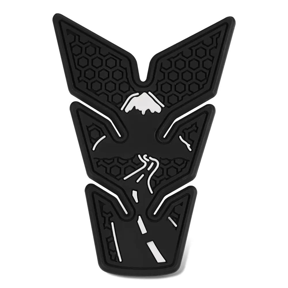Protections Réservoir Moto Yamaha TRACER 700 (2020-2024) - Autocollants Antidérapants Noirs - Anti-Rayures