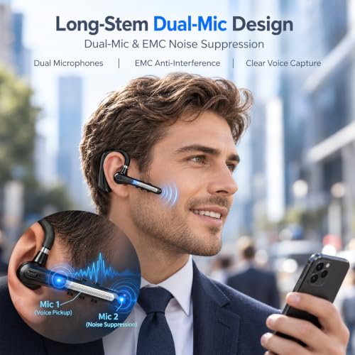 Bluetooth Headset AI Translator Earpiece 78 Langs Voitrans - Image 4
