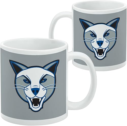 Vista 1089 de GRAPHICS & MORE Taza de café de cerámica con logotipo secundario de la Universidad Bob Jones, tazas de regalo novedosas para café, té y bebidas