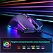immagine 4AUKEY Mouse Gaming RGB, Mouse FPS con 5000 DPI Reali, 6 Pulsanti Programmabili, Multicolore Retroilluminato, Design Ergonomico, Mouse da Gioco Ottico ad Alta precisione per Gamer Professionista, Nero